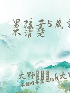 男孩子5岁说话不清楚