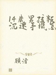 14岁男孩叛逆沉迷手机怎么管教