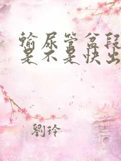 输尿管盆段结石是不是快出来了