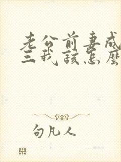 老公前妻成了小三我该怎么办