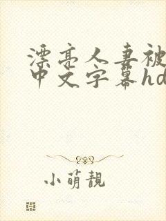 漂亮人妻被中出中文字幕hd