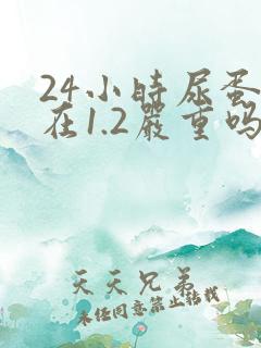 24小时尿蛋白在1.2严重吗