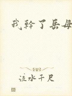 我干了岳母小说