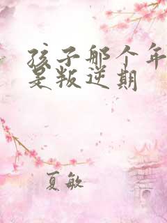 孩子那个年龄段是叛逆期