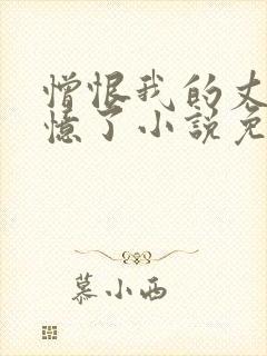 憎恨我的丈夫失忆了小说免费阅读