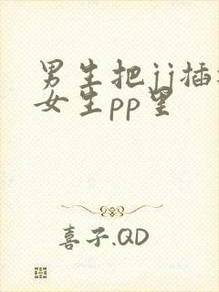 男生把jj插进女生pp里