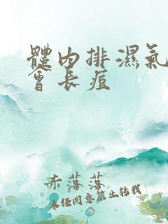 体内排湿气会不会长痘