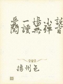 爱一场小说免费阅读无弹窗全文