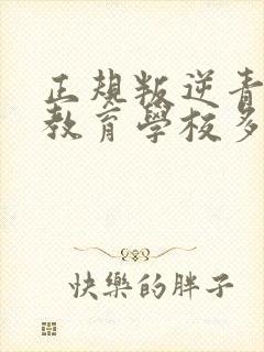 正规叛逆青少年教育学校多少钱