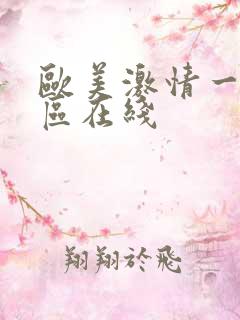 欧美激情一区二区在线