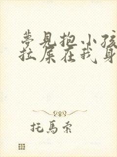 梦见抱小孩小孩拉屎在我身上