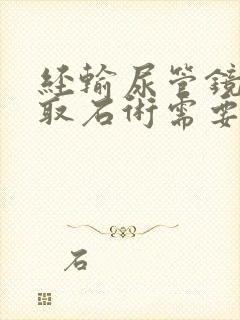 经输尿管镜碎石取石术需要多少费用