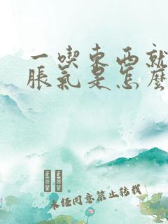 一吃东西就肚子胀气是怎么回事