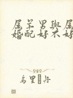 属羊男与属龙女婚配好不好