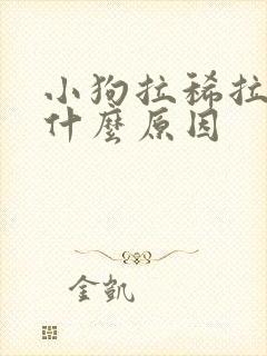 小狗拉稀拉血是什么原因