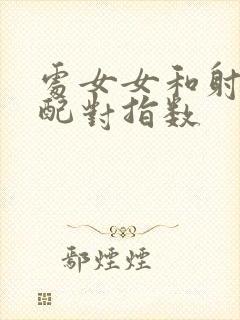 处女女和射手男配对指数