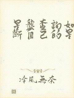 星盘查询如何判断自己的星座