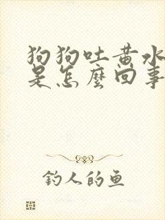 狗狗吐黄水拉稀是怎么回事