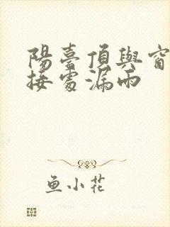 阳台顶与窗户连接处漏雨