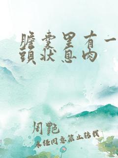 胆囊里有一个乳头状息肉