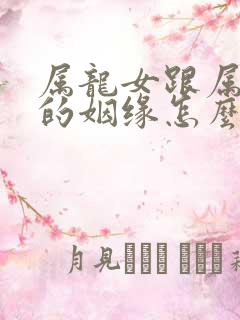 属龙女跟属羊男的姻缘怎么样