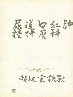 尿道口红肿应该挂什么科