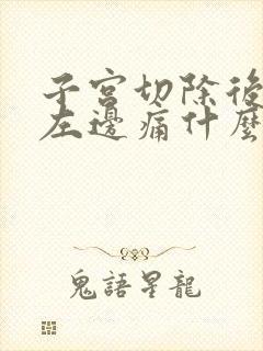 子宫切除后小腹左边痛什么原因