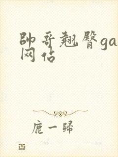 帅哥翘臀gay网站