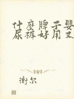 什么牌子婴儿纸尿裤好用又便宜