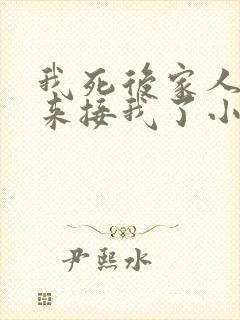 我死后家人终于来接我了小说免费阅读