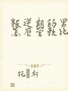 叛逆期的男孩子怎么管教比较好