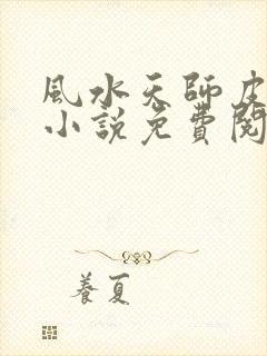 风水天师皮剑青小说免费阅读