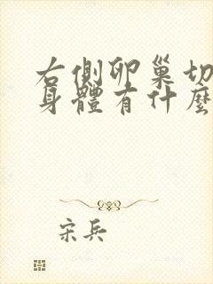 右侧卵巢切除对身体有什么影响