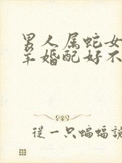 男人属蛇女人属羊婚配好不好
