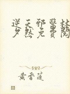 逆天邪医林辰苏夕然免费阅读