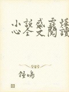 小说盛霆烨初之心全文阅读无弹窗