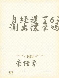 月经迟了6天能测出怀孕吗