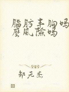 脂肪丰胸吗有什么风险吗