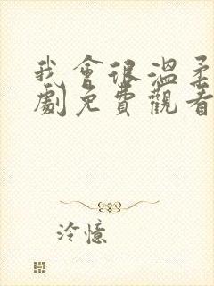 我会很温柔的日剧免费观看