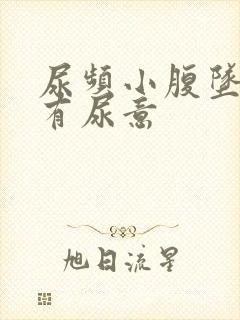 尿频小腹坠胀总有尿意