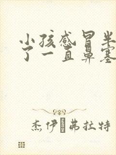 小孩感冒半个月了一直鼻塞有鼻涕