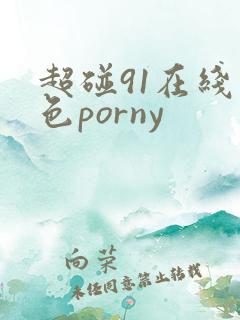 超碰91在线九色porny