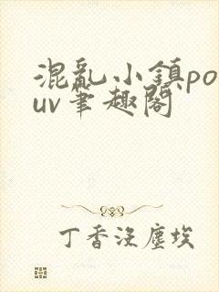 混乱小镇popuv笔趣阁