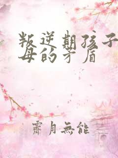 叛逆期孩子和父母的矛盾