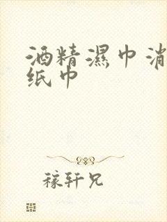 酒精湿巾消毒湿纸巾