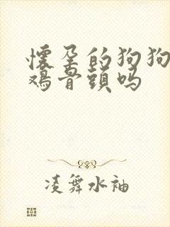 怀孕的狗狗能吃鸡骨头吗