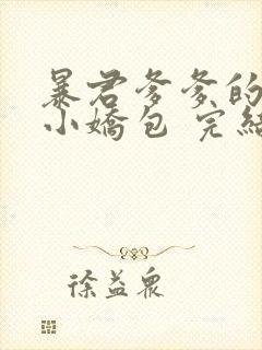 暴君爹爹的团宠小娇包 完结版