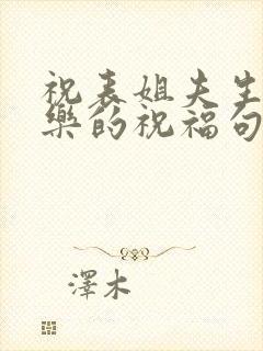 祝表姐夫生日快乐的祝福句子