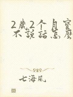 2岁2个月宝宝不说话怎么办