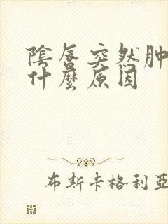 阴唇突然肿了是什么原因